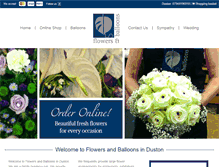 Tablet Screenshot of flowersandballoons.co.uk